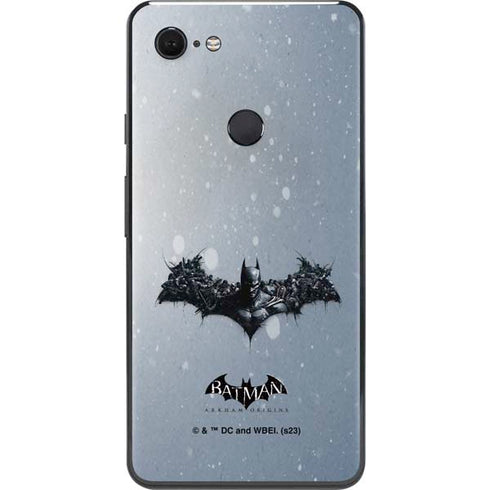 DC Comics Arkham Origins Arkham Logo Google Pixel 3 XL Skin